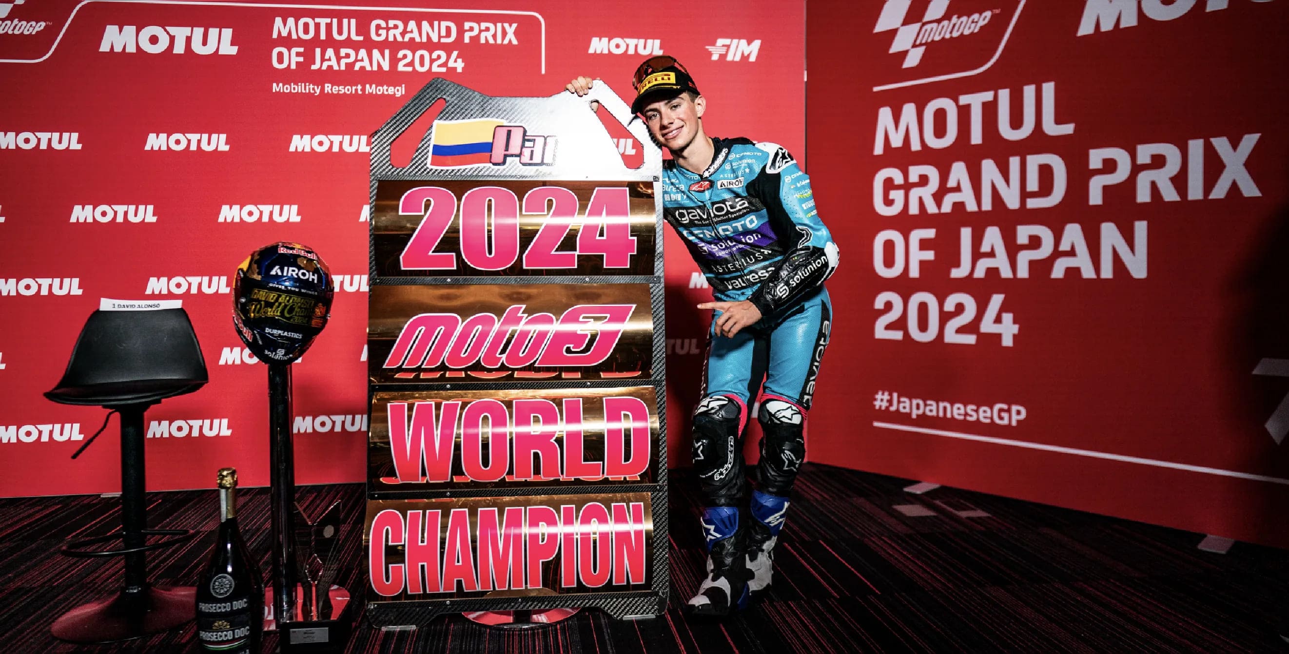 David Alonso 2024 MOTO3 Dnya ampiyonu!